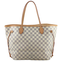 Louis Vuitton Neverfull MM Damier Azur Back