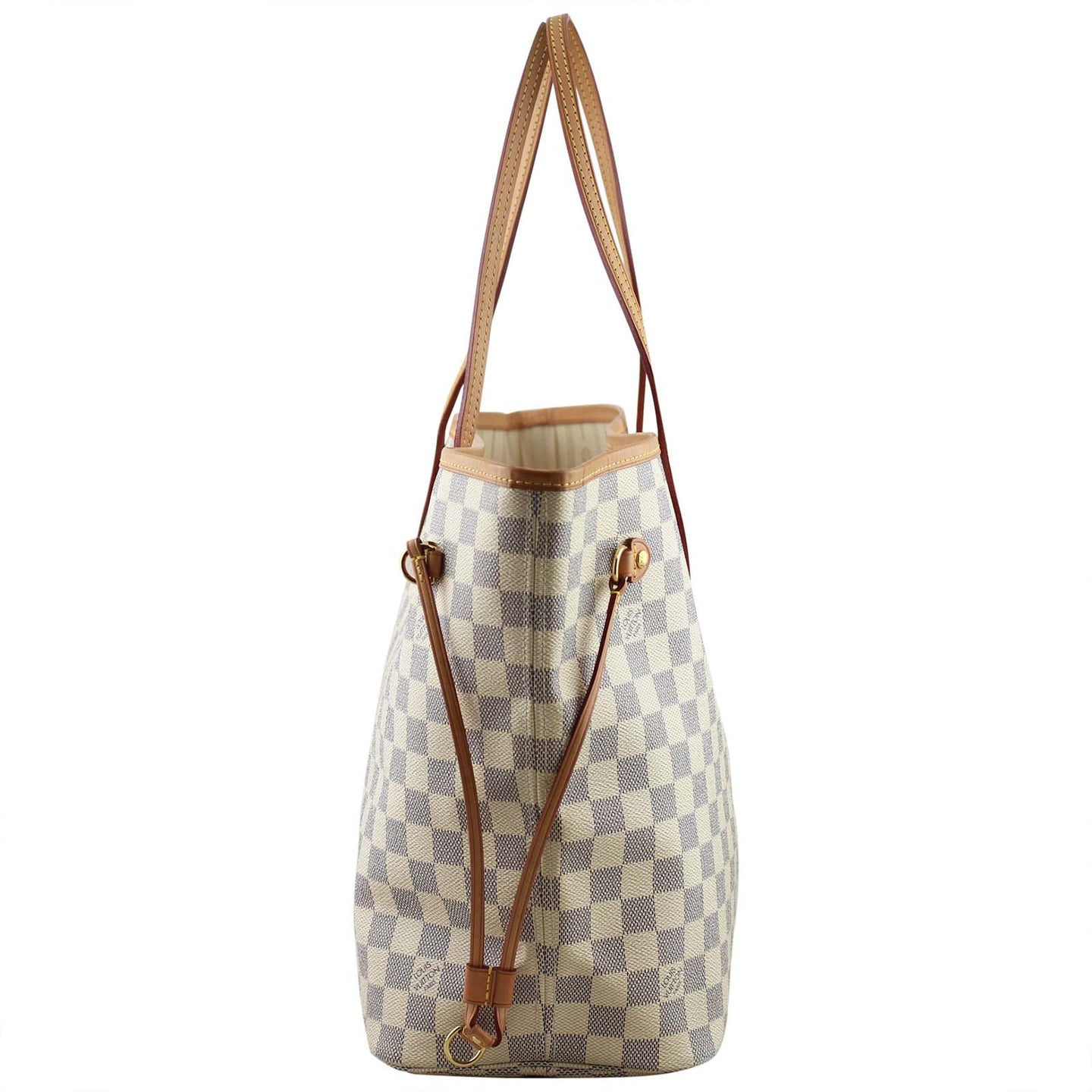 Louis Vuitton Neverfull MM Damier Azur Side