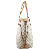 Louis Vuitton Neverfull MM Damier Azur Side