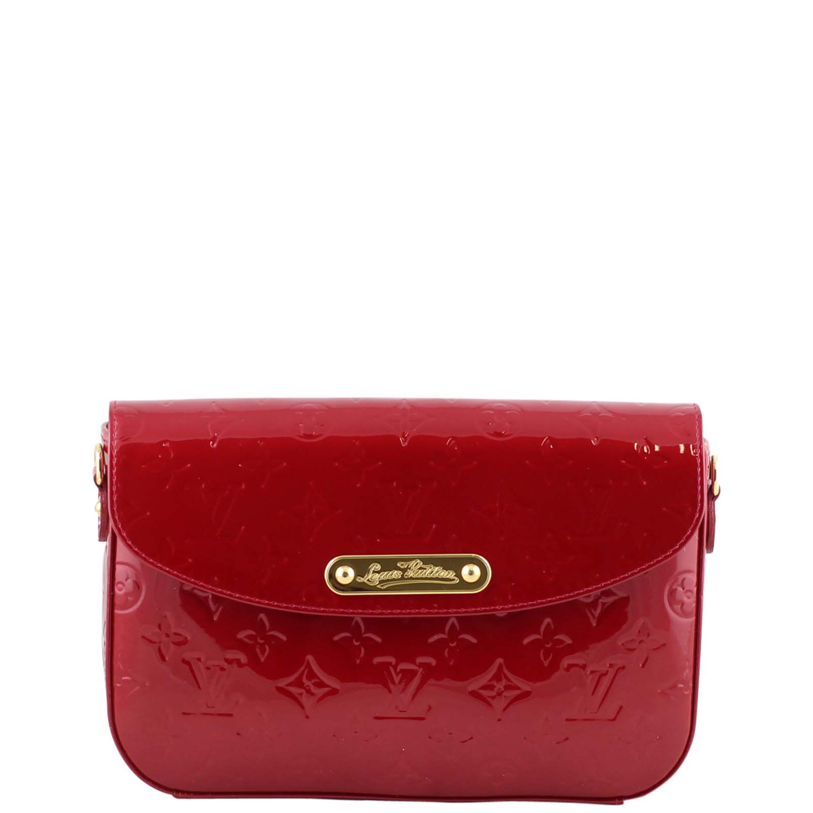 Louis Vuitton Rodeo Vernis Pomme D’amour Front 