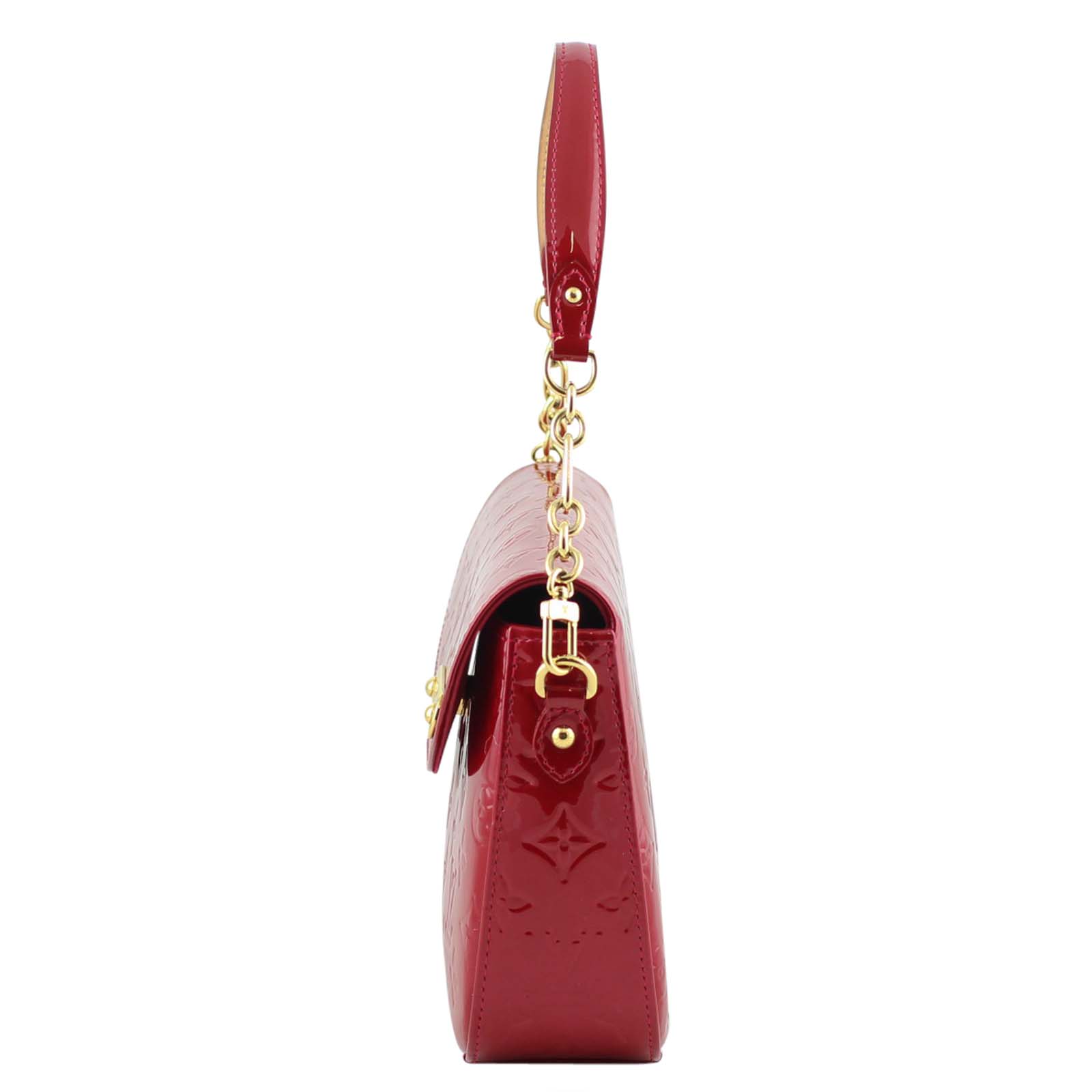 Louis Vuitton Rodeo Vernis Pomme D’amour Right