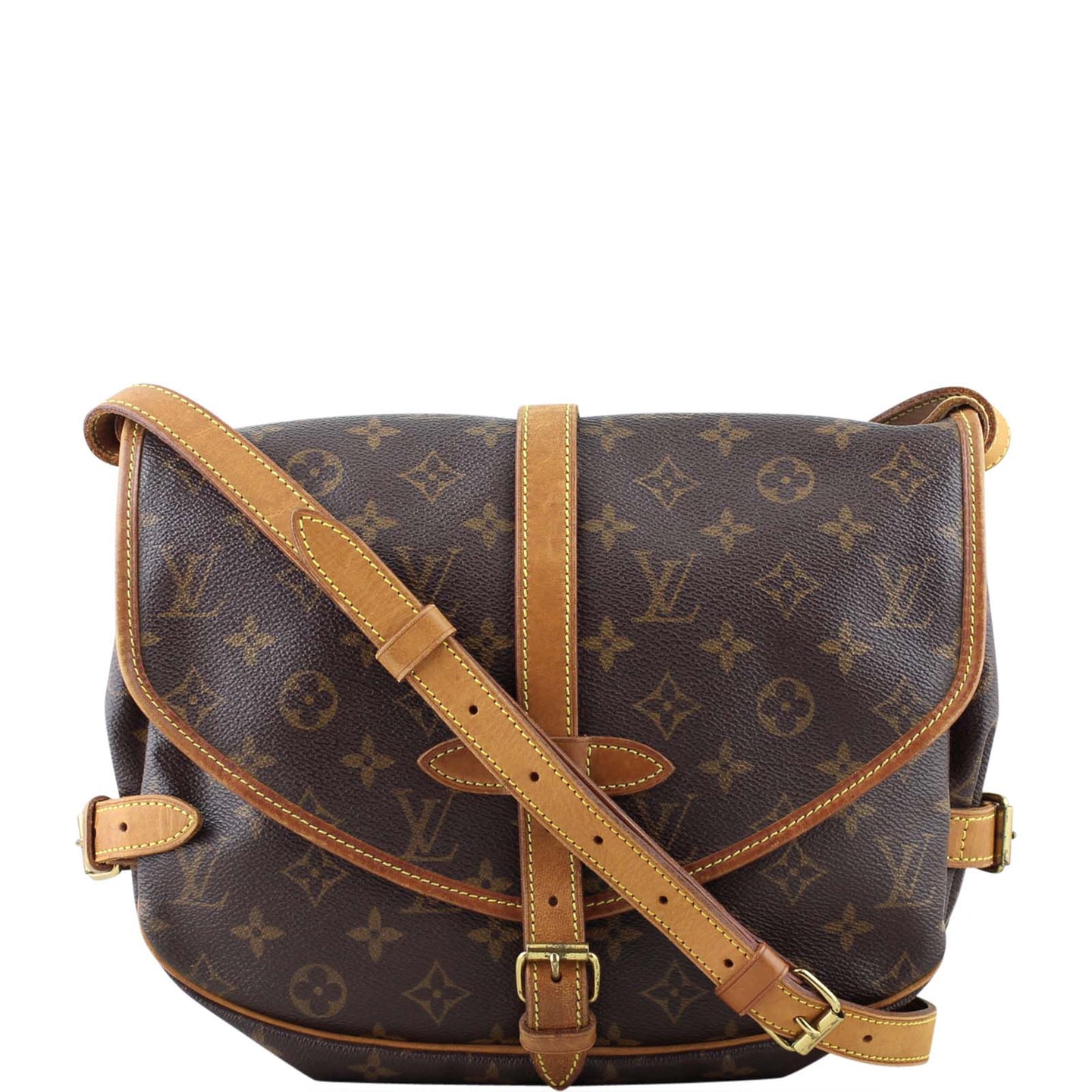 Louis Vuitton Saumur 30 Monogram Front