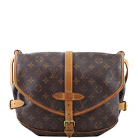 Louis Vuitton Saumur 30 Monogram Front no Strap