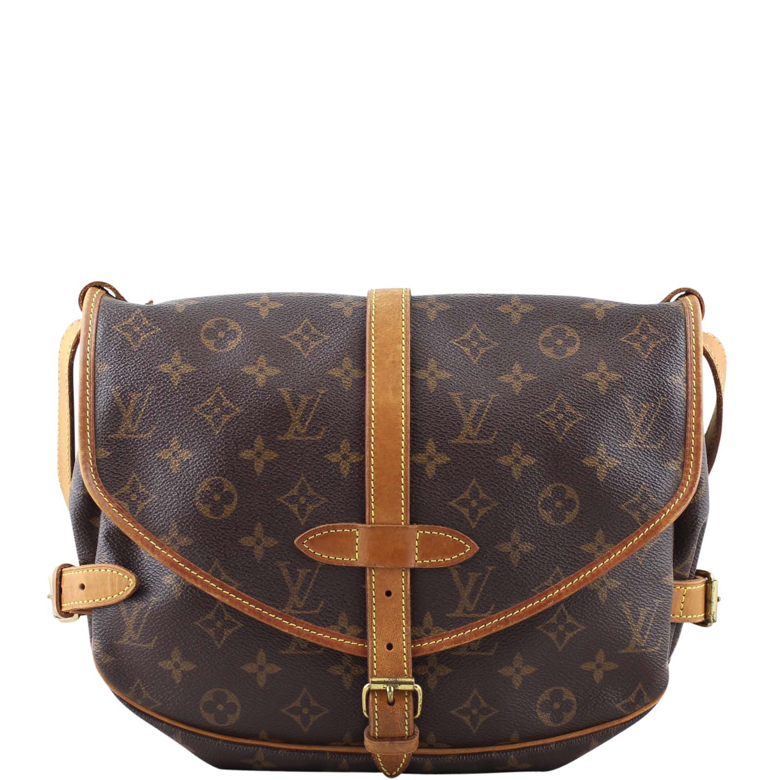 Louis Vuitton Saumur 30 Monogram Front no Strap