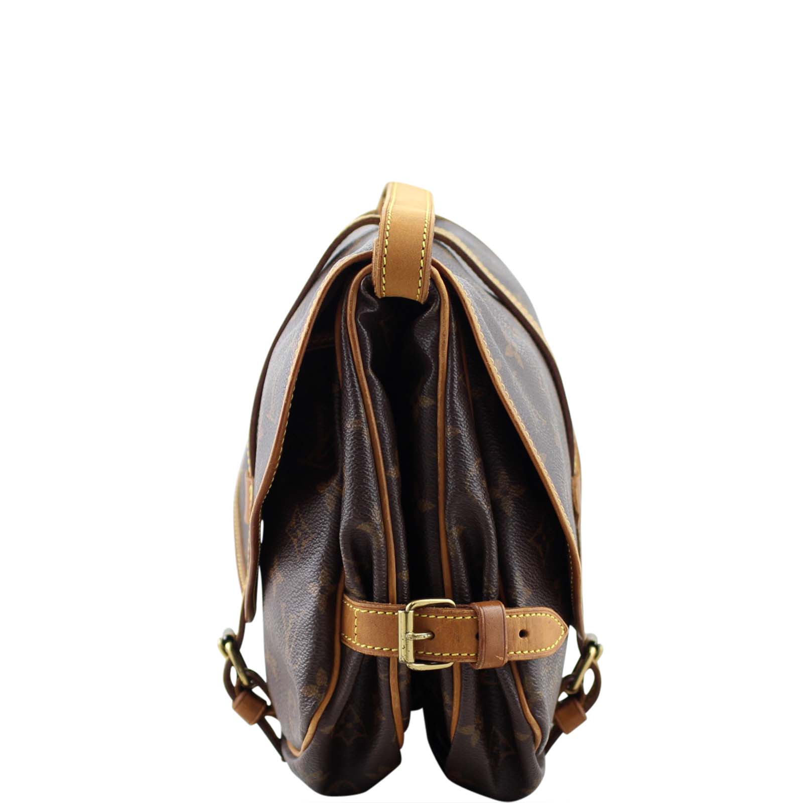 Louis Vuitton Saumur 30 Monogram Side