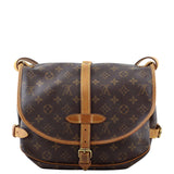 Louis Vuitton Saumur 30 Monogram back