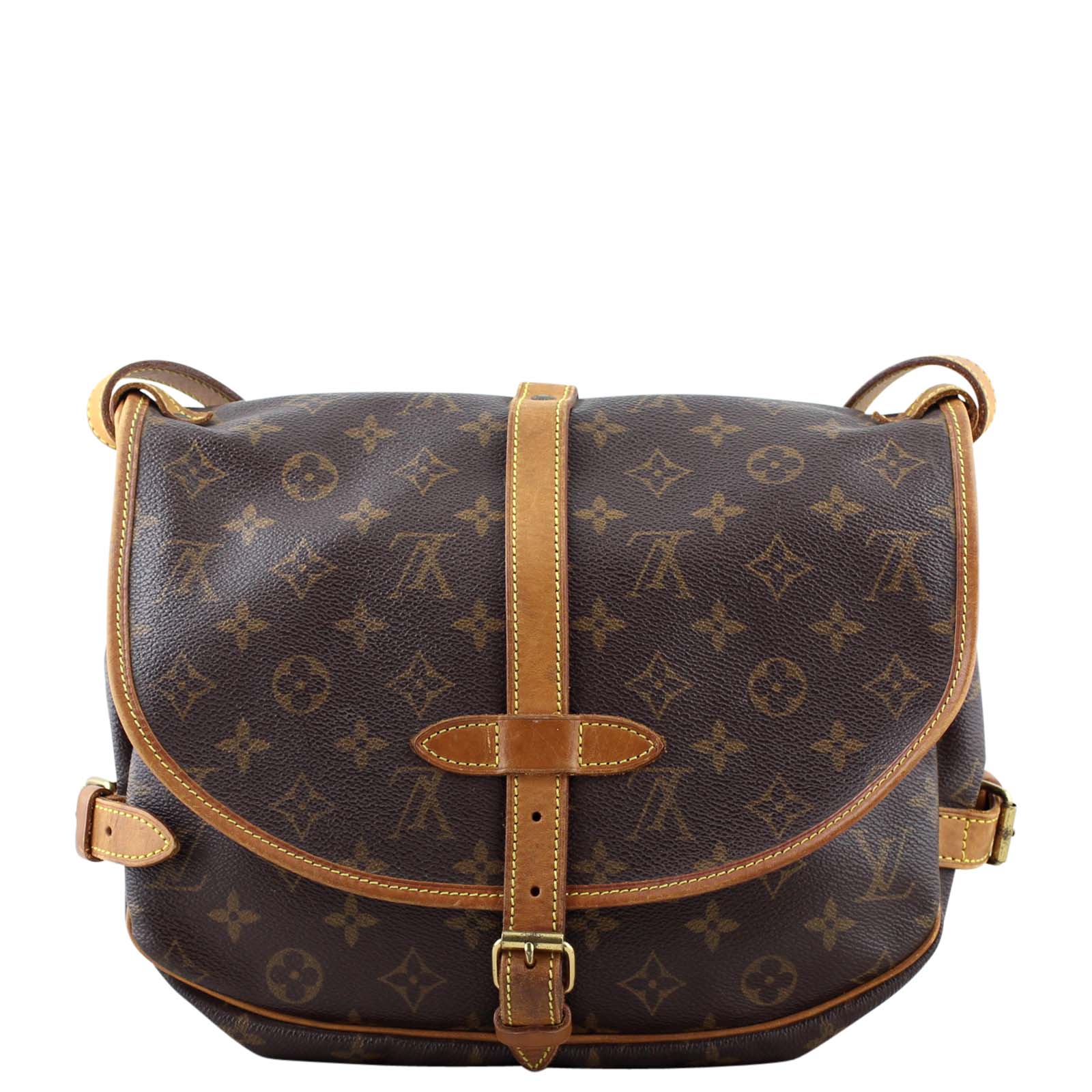 Louis Vuitton Saumur 30 Monogram back