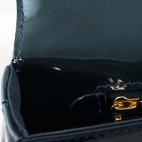 Louis Vuitton Sobe Clutch Vernis Blue Nuit