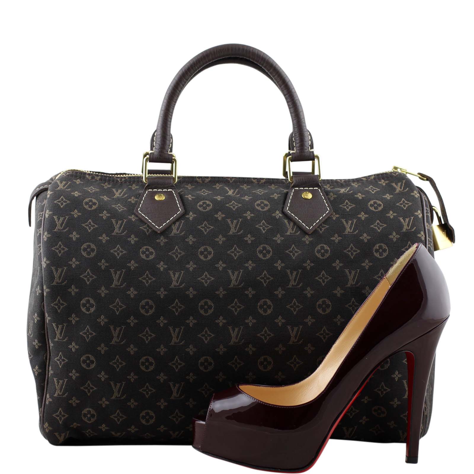 Louis Vuitton Monogram Idylle Speedy 30 Scale