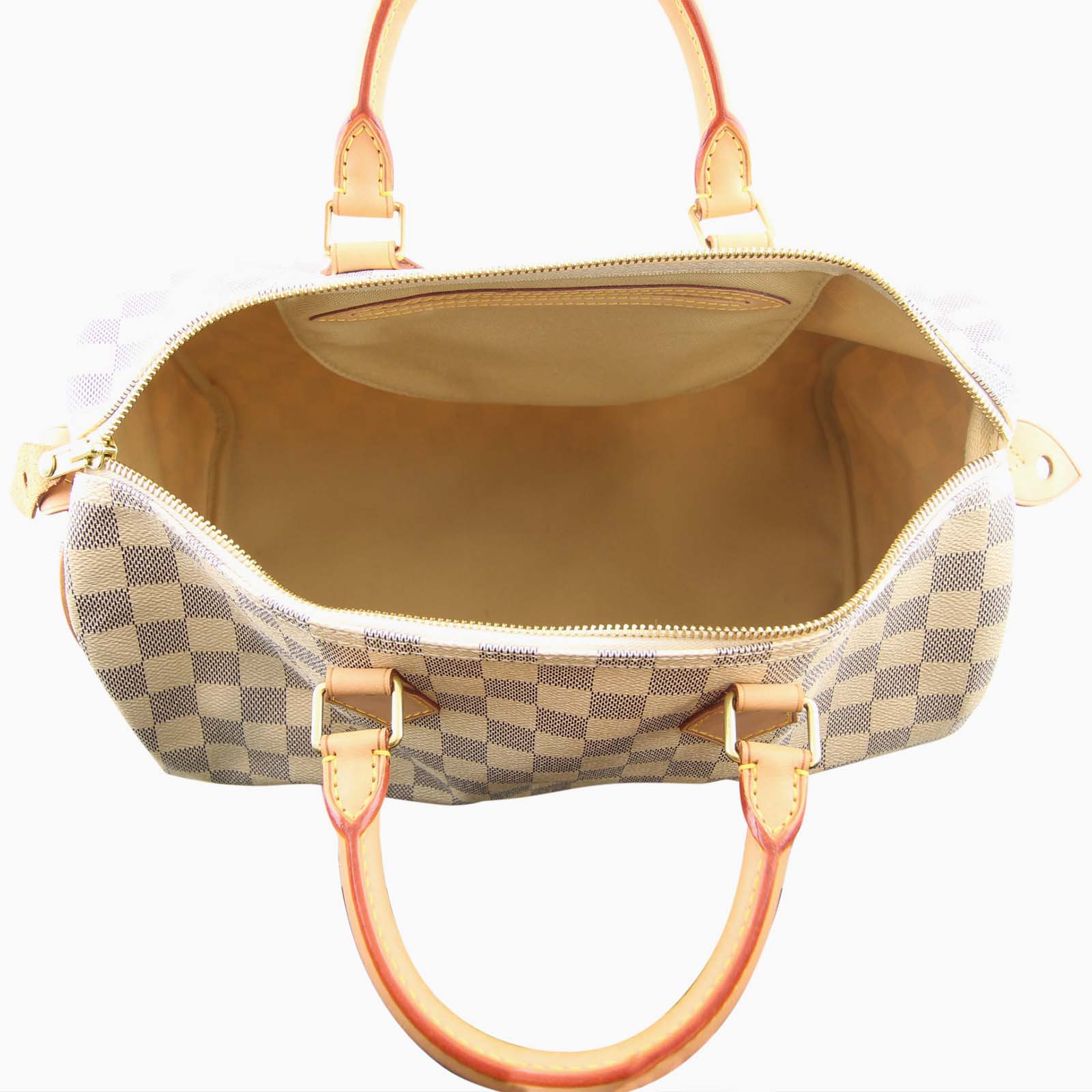 Louis Vuitton Speedy 35 Damier Azur Interior