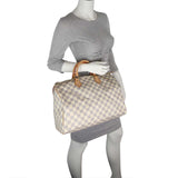 Louis Vuitton Speedy 35 Damier Azur Scale