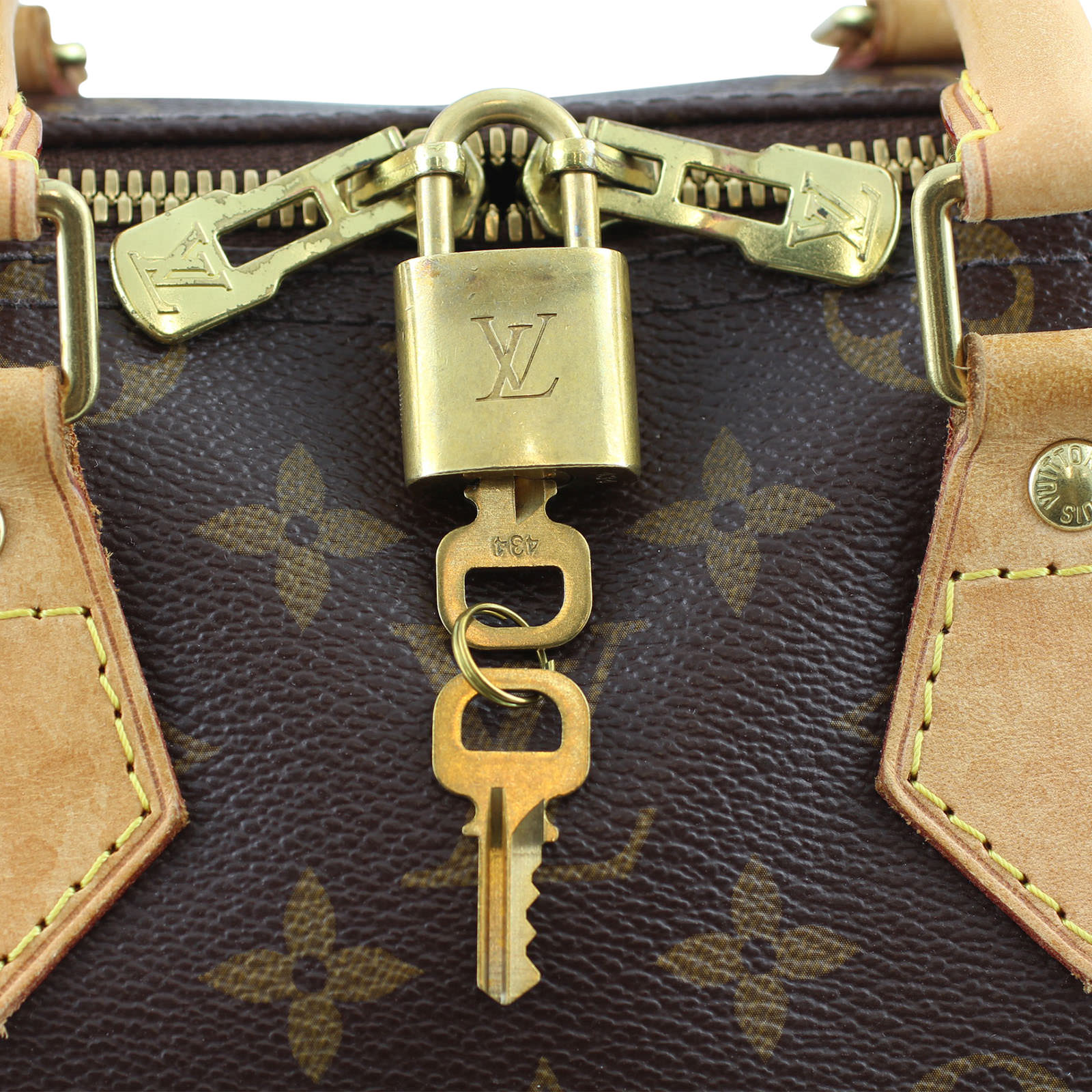 Louis Vuitton Speedy Bandoulière 25 Monogram lock