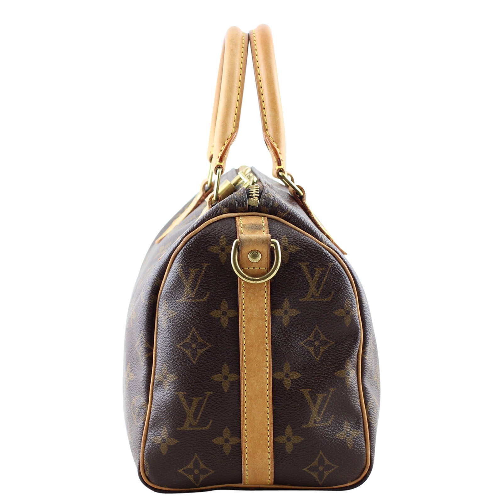 Louis Vuitton Speedy Bandoulière 25 Monogram side
