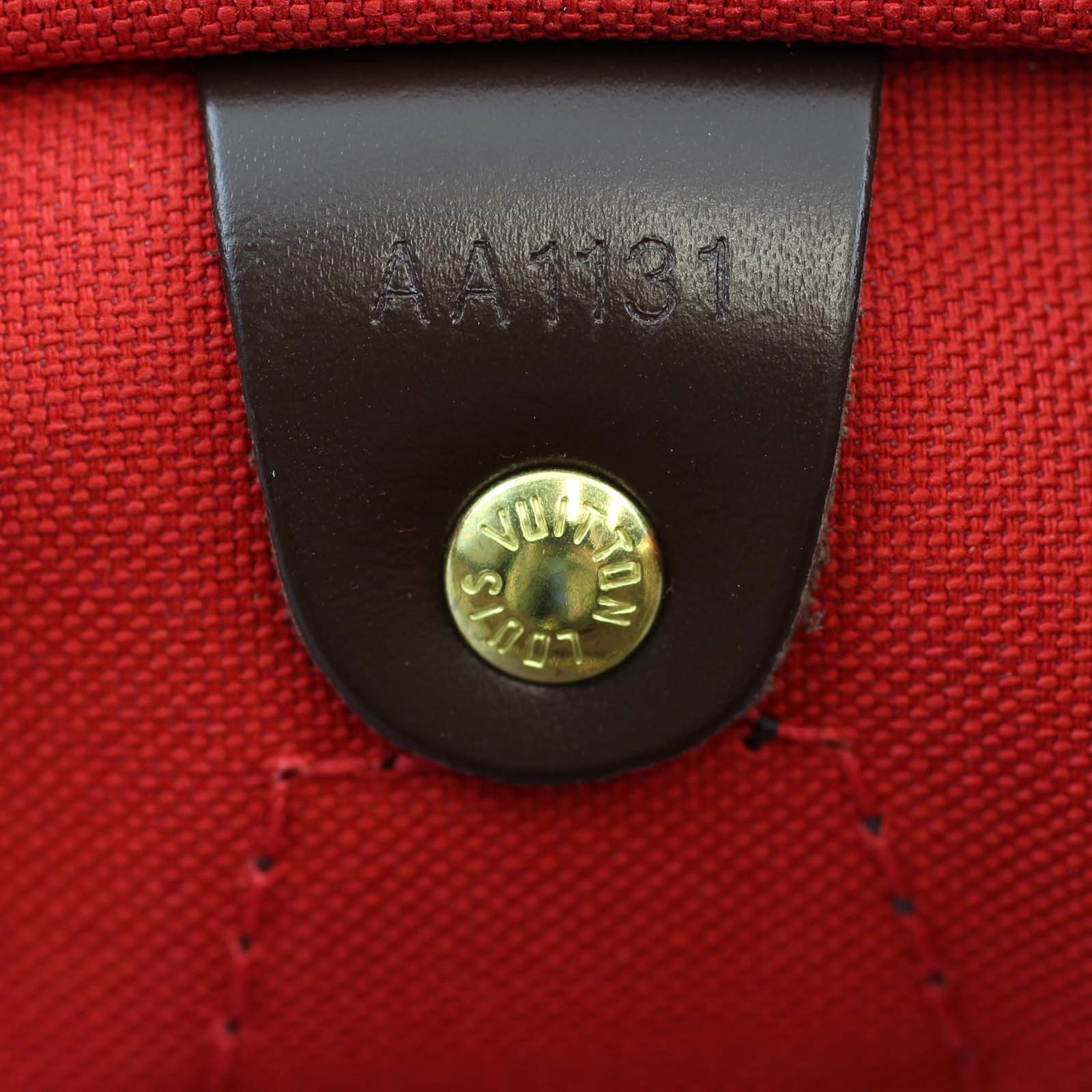 Louis Vuitton Speedy 25 Damier Ebene Date Code