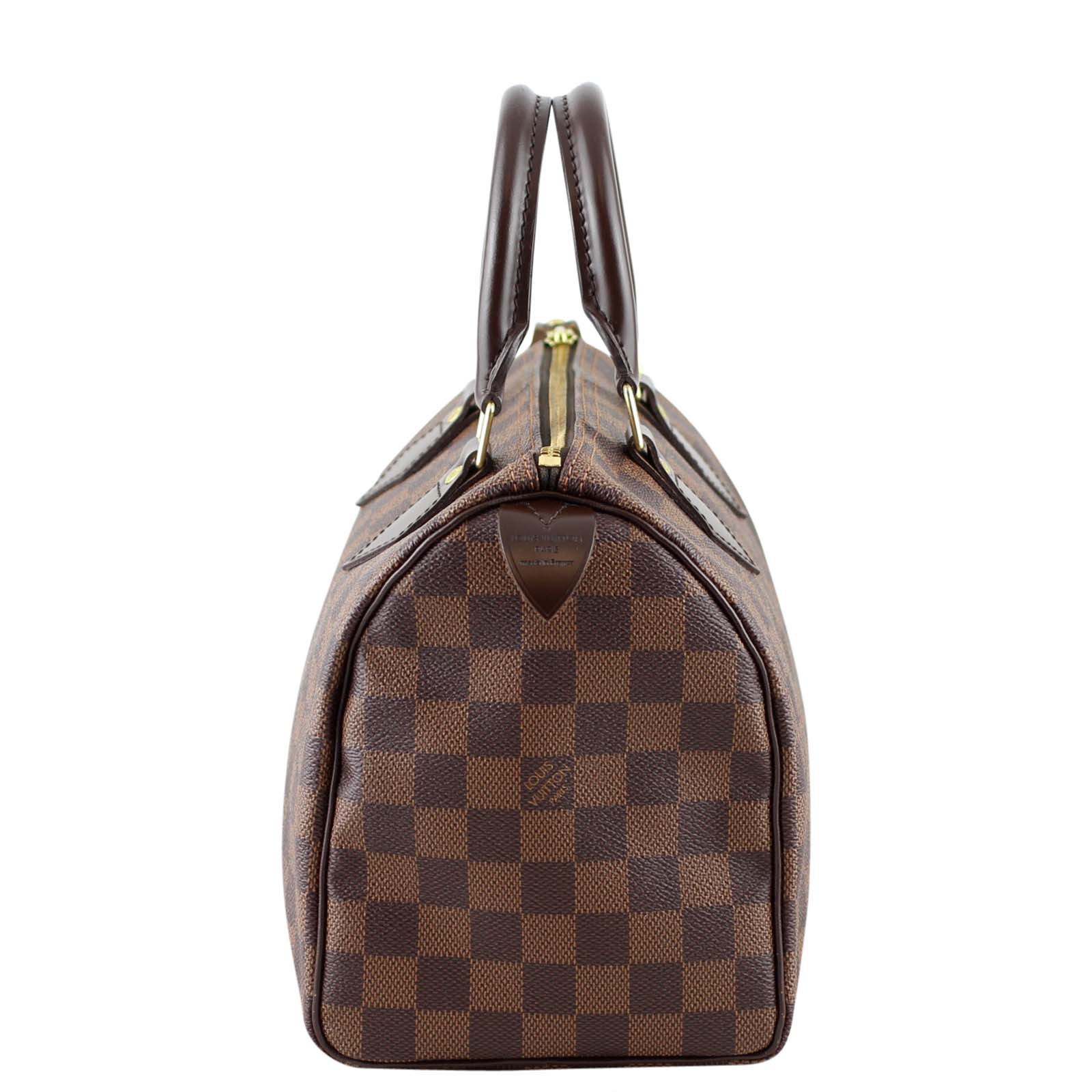 Louis Vuitton Speedy 25 Damier Ebene Left