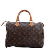 Louis Vuitton Speedy 30 Monogram Back