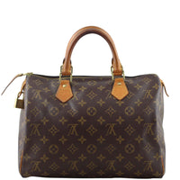 Louis Vuitton Speedy 30 Monogram Back