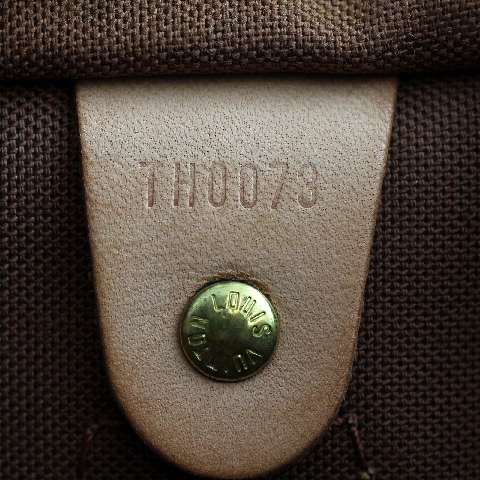 Louis Vuitton Speedy 30 Monogram Date Code