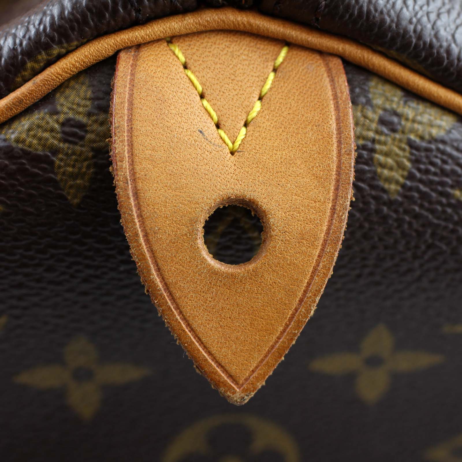 Louis Vuitton Speedy 30 Monogram End Tab