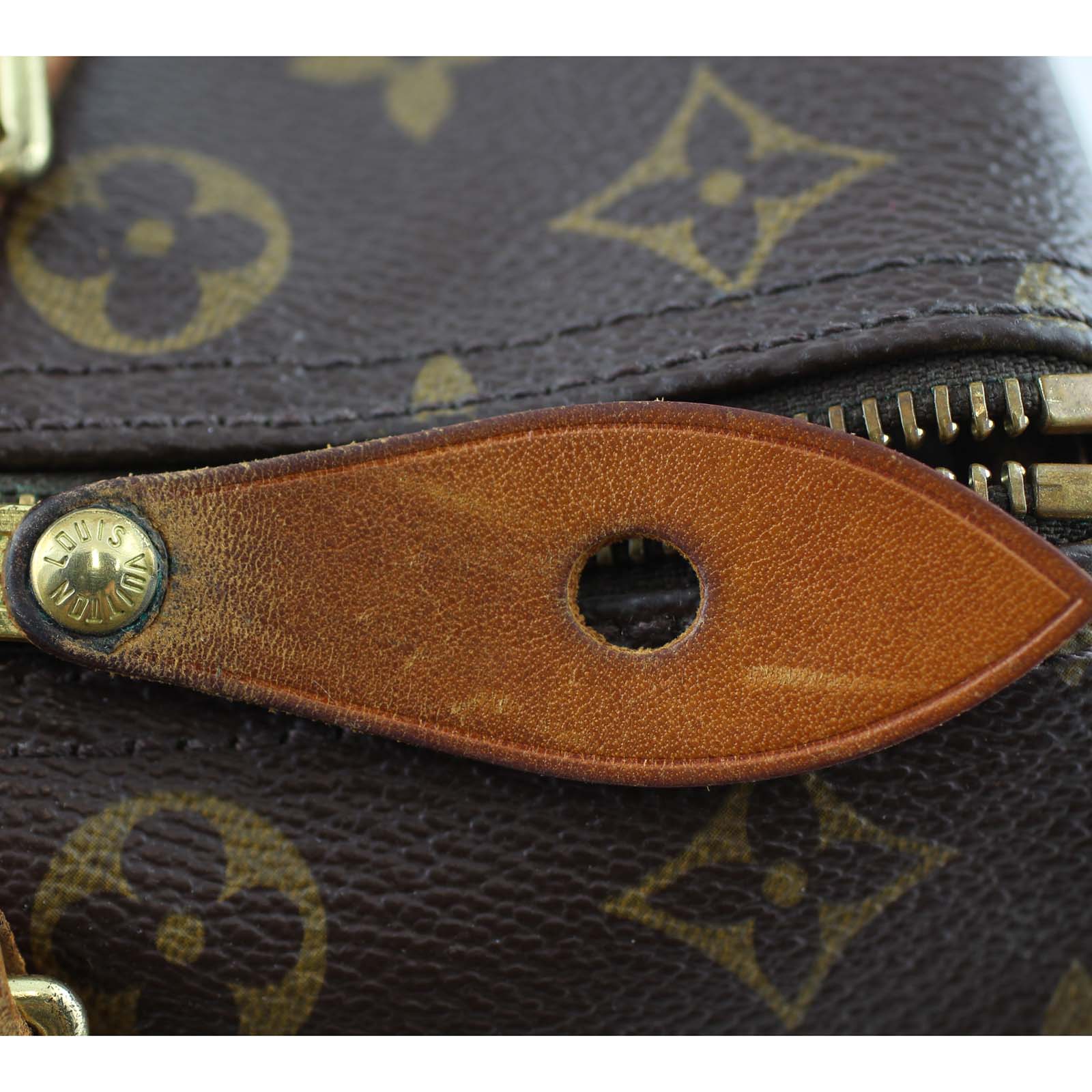 Louis Vuitton Speedy 30 Monogram Zip Pull
