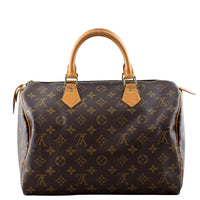 Louis Vuitton Speedy 30 Monogram Back