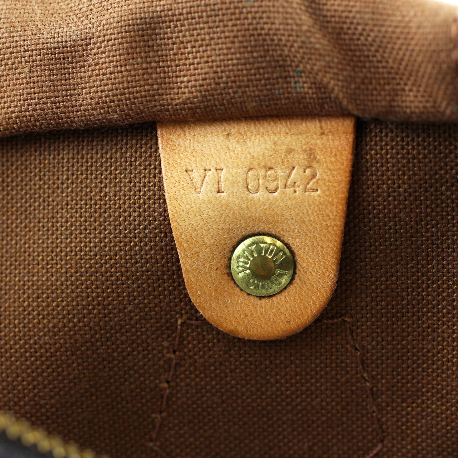 Louis Vuitton Speedy 30 Monogram date code