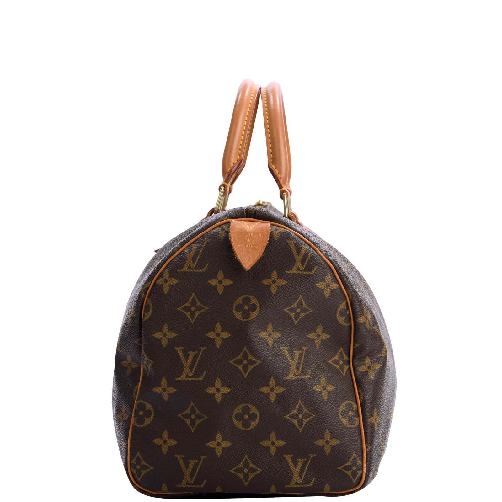 Louis Vuitton Speedy 30 Monogram Side