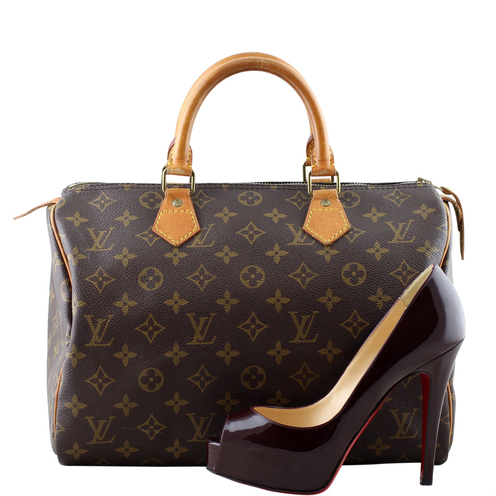 Louis Vuitton Speedy 30 Monogram shoe