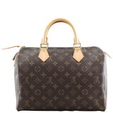 Louis Vuitton Speedy 30 Monogram Back