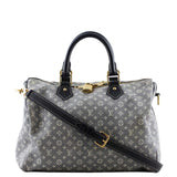 Louis Vuitton Encre Monogram Idylle Speedy Bandouliere 30 front strap