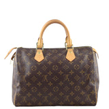 Louis Vuitton Speedy 30 Monogram Back