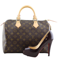 Louis Vuitton Speedy 30 Monogram Scale