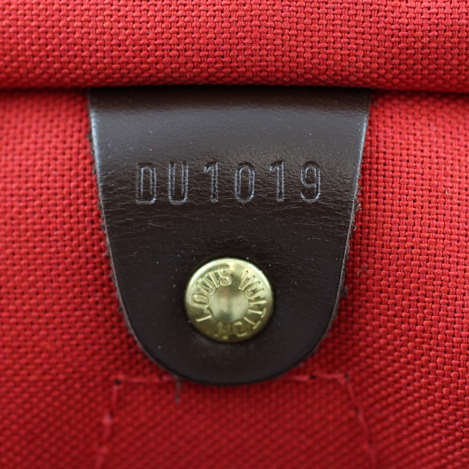 Louis Vuitton Speedy 35 Damier Ebene Date Code