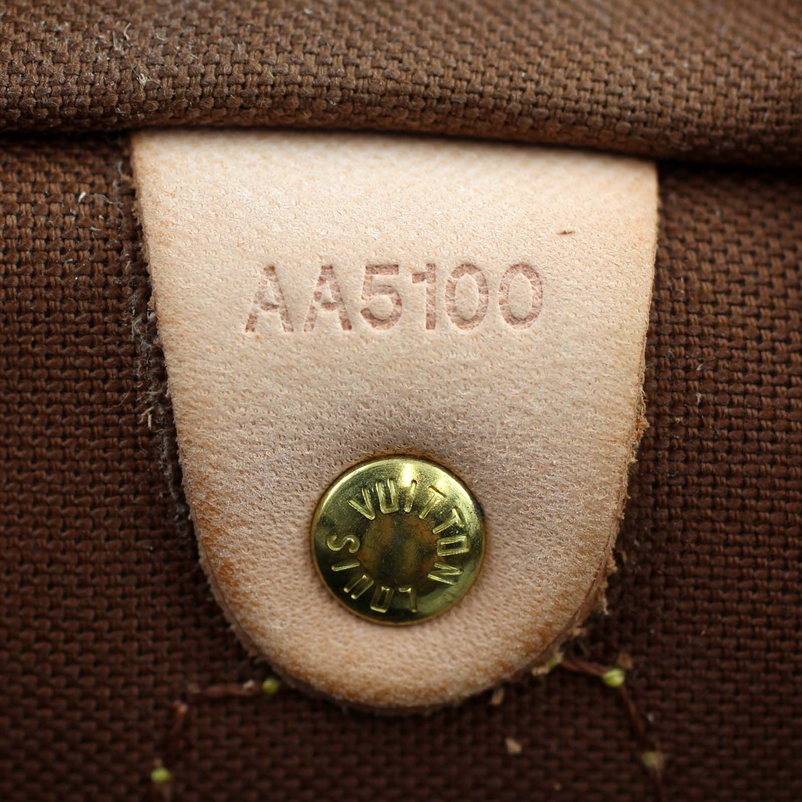 Louis Vuitton Speedy 35 Monogram Date Code