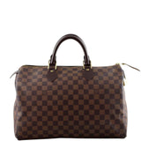 Louis Vuitton Speedy 35 Damier Ebene Front