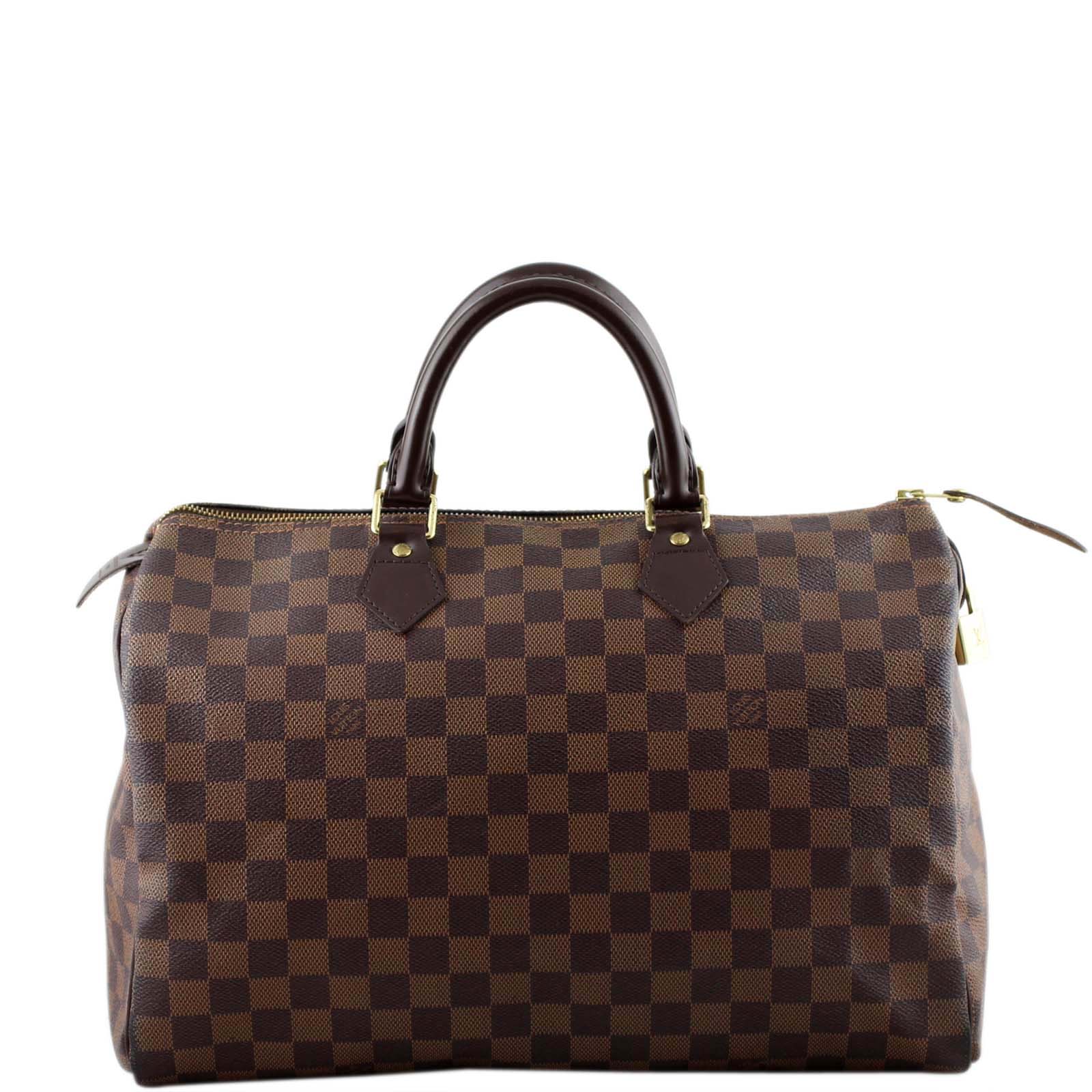 Louis Vuitton Speedy 35 Damier Ebene Front