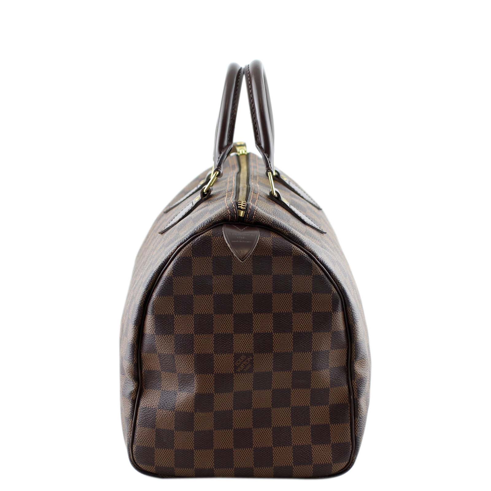 Louis Vuitton Speedy 35 Damier Ebene Left