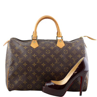 Louis Vuitton Speedy 35 Monogram Shoe