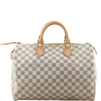 Louis Vuitton Speedy 35 Damier Azur Back