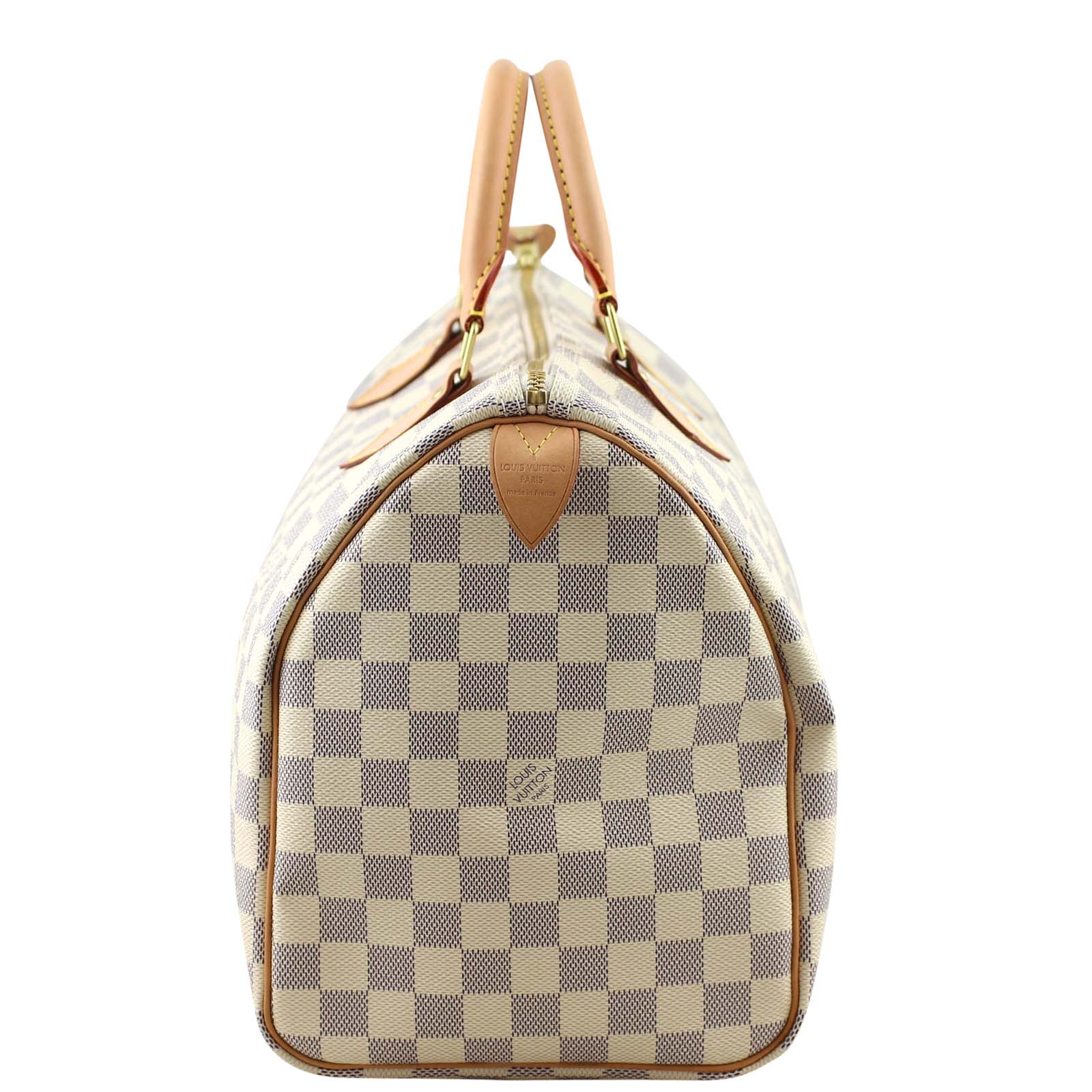 Louis Vuitton Speedy 35 Damier Azur Left