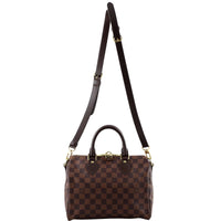 Louis Vuitton Speedy Bandoulière 25 Damier Ebene Hanging