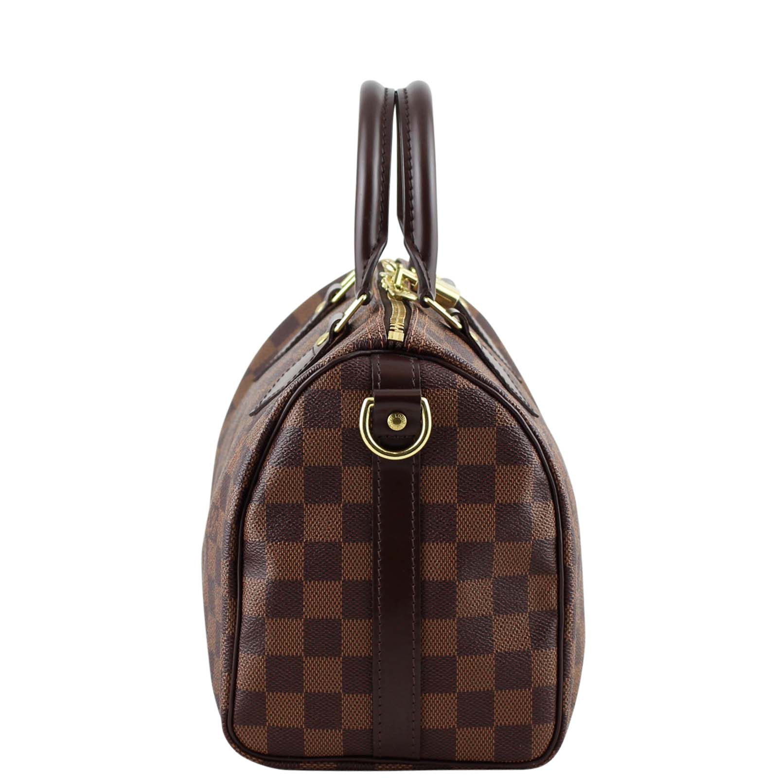 Louis Vuitton Speedy Bandoulière 25 Damier Ebene Left