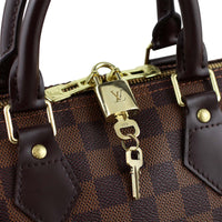 Louis Vuitton Speedy Bandoulière 25 Damier Ebene Padlock
