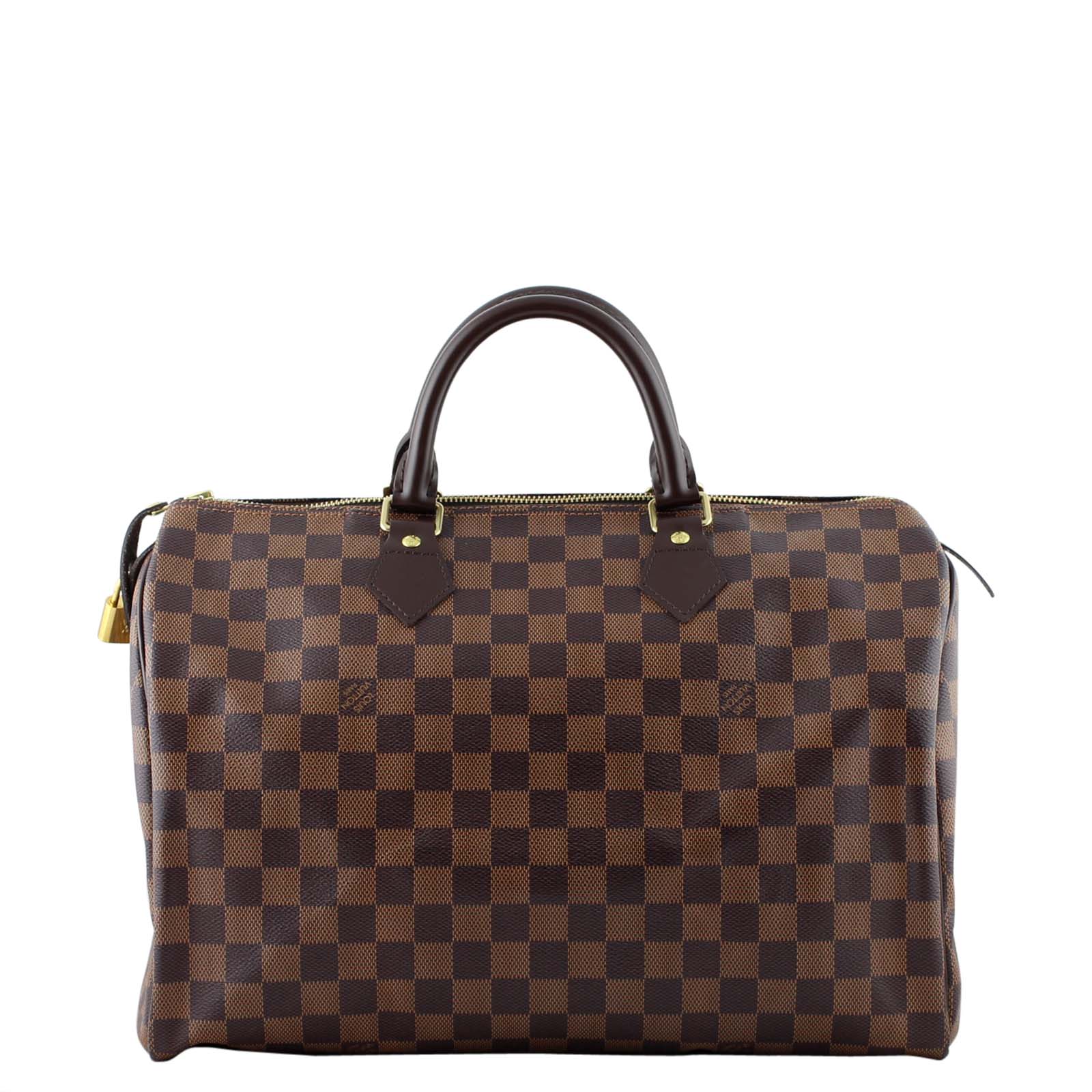 Louis Vuitton Speedy 35 Damier Ebene Back
