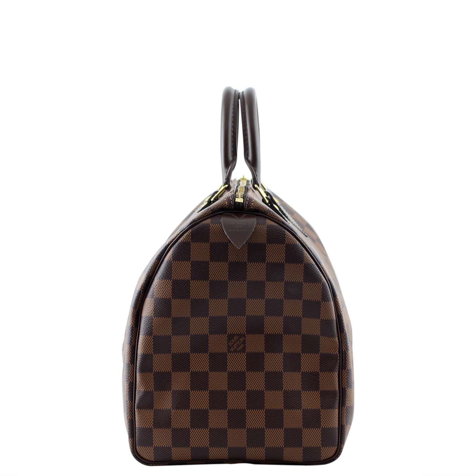 Louis Vuitton Speedy 35 Damier Ebene Back Side