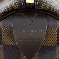 Louis Vuitton Speedy 35 Damier Ebene Stamp
