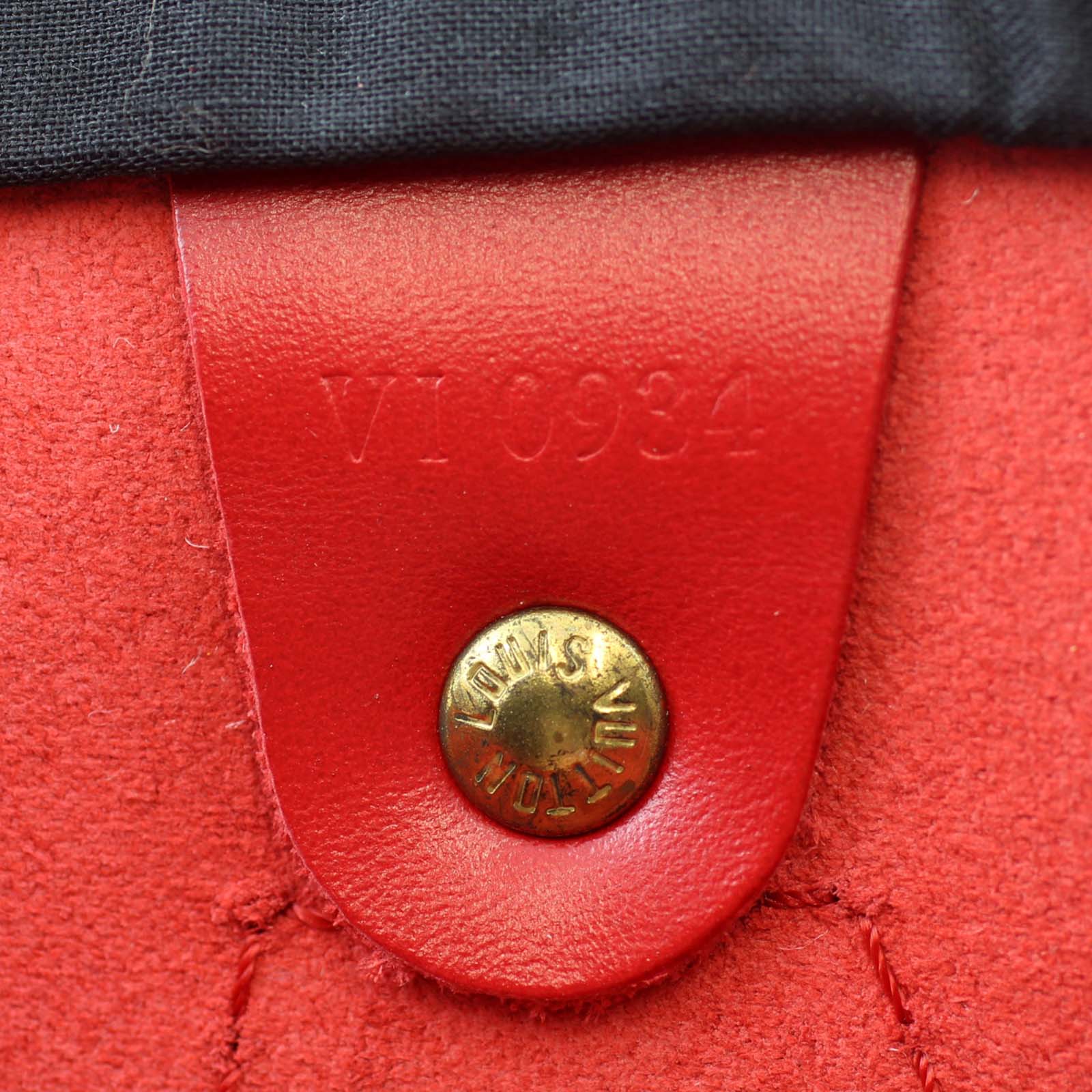 Louis Vuitton Speedy epi 25 Date code