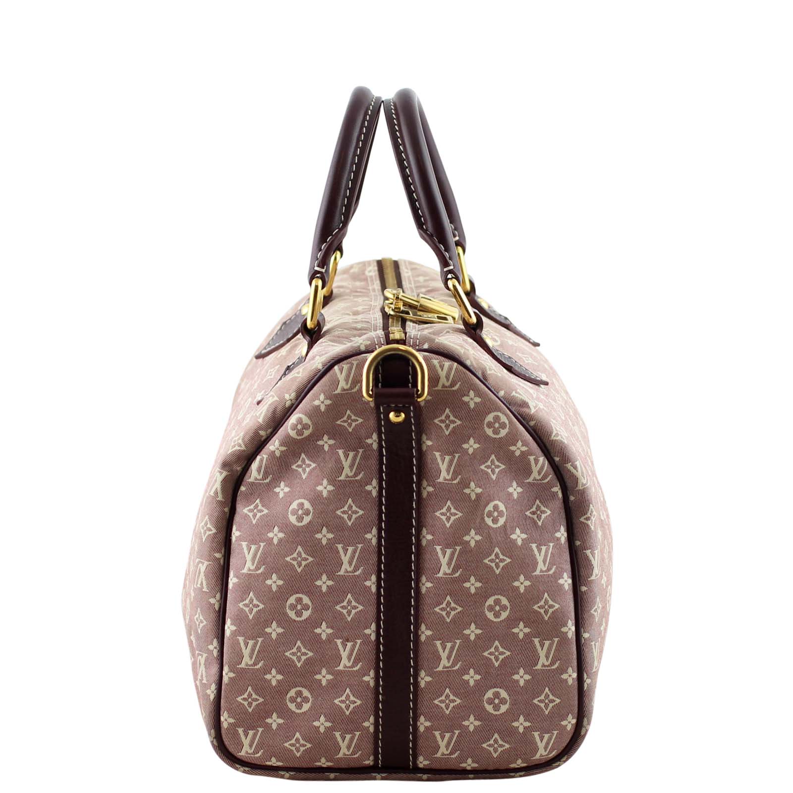 Louis Vuitton Encre Monogram Idylle Speedy 30 Bandouliere Left