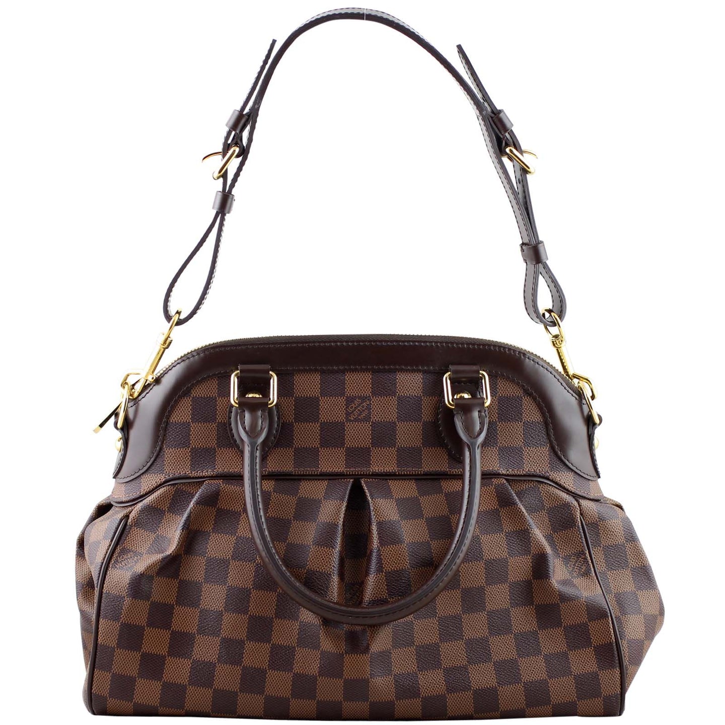 Louis Vuitton Damier Ebene Trevi PM  Shoulder strap
