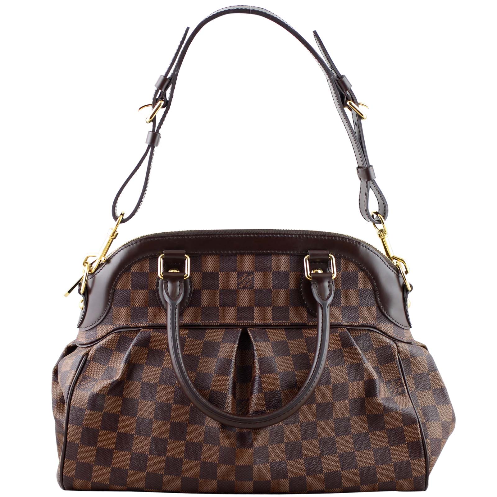 Louis Vuitton Damier Ebene Trevi PM  Shoulder strap